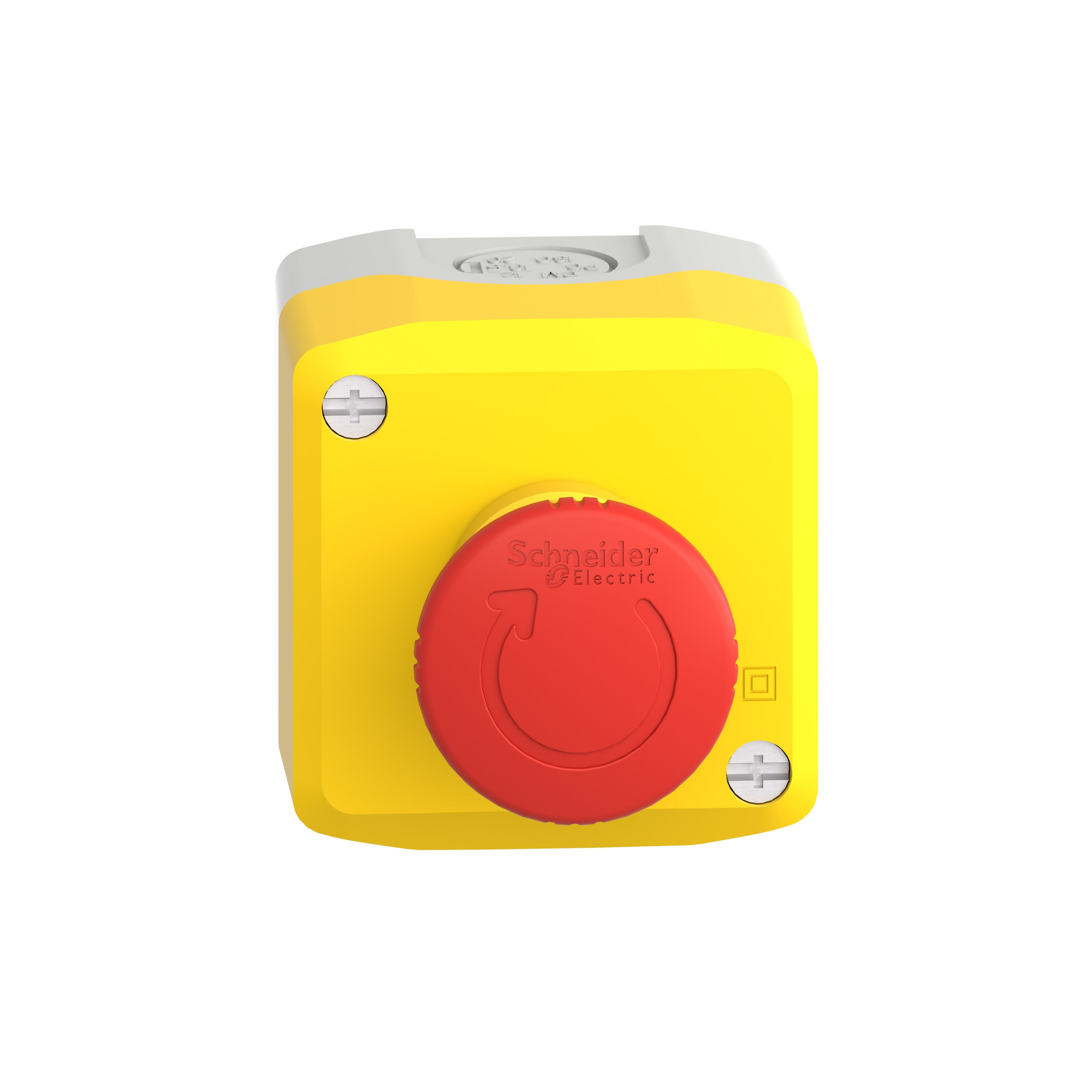 Bouton de Klaxon PERSONAL Simple Contact - Jaune