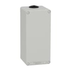 Schneider Electric - Boite métal vide grise - M25 x2 - non percée - 80x175x77 mm