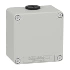 Schneider Electric - Boite metal vide grise - M20 x2 - non percee - 80x80x51,5 mm - UL cULus