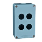 Schneider Electric - Harmony XAPM - boite a boutons vide - metallique - 4 percages en 2 colonnes