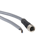 Telemecanique Sensors France - OsiSense XZ - Prolongateur pvc 3c m8 fe melle droit