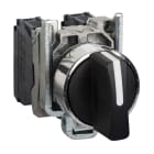 Schneider Electric - Harmony - Bouton tournant noir diam 22 a manette