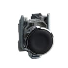 Schneider Electric - Harmony XB4 - bouton poussoir à impulsion - Ø22 - noir - 1F - vis étrier