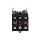 Schneider Electric - Harmony XB4 - bouton a manette lumin - D22 - 2 pos fix - rouge - 1O+1F - 24V