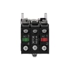 Schneider Electric - Harmony XB4 - bouton à manette lumin - Ø22 - 2 pos fix - rouge - 1O+1F - 24V