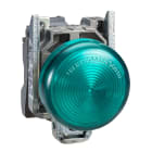 Schneider Electric - Harmony XB4 - voyant lumineux DEL Atx - Ø22 - vert - 24V - vis étrier