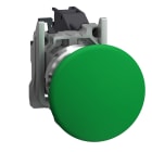 Schneider Electric - Harmony XB4 - bouton poussoir impuls Atx gaz - coup poing Ø40 - vert - 1F - vis