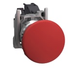 Schneider Electric - Harmony XB4 - bouton poussoir impuls Atx gaz - coup poing Ø40 - rouge - 1O - vis