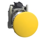 Schneider Electric - Harmony XB4 - bouton poussoir impuls Atx gaz - coup poing Ø40 - jaune - 1F - vis