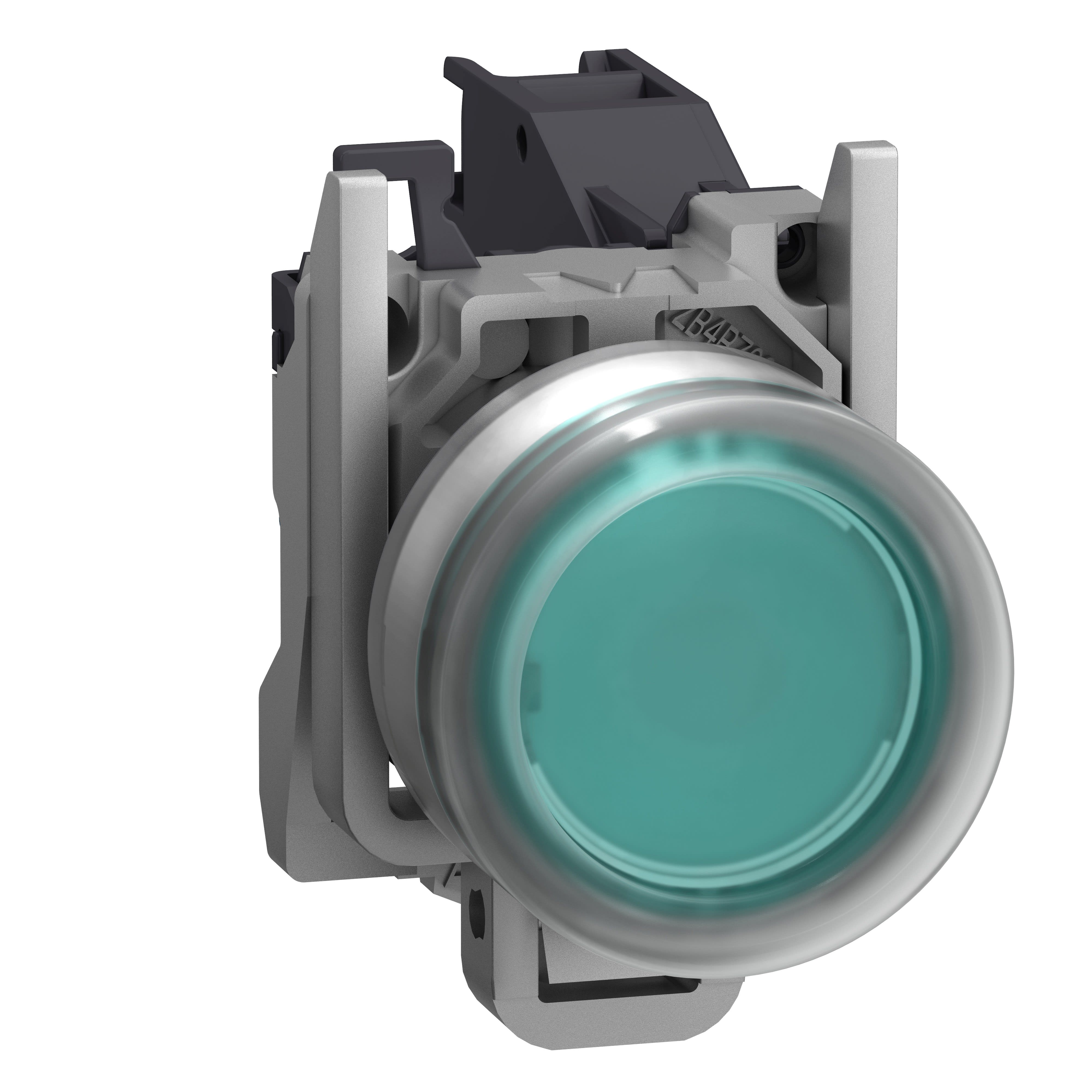 Schneider Electric - Harmony XB4 - bouton poussoir à impulsion Atx gaz - Ø22 - pour étiq - vert - 1F