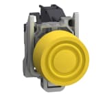 Schneider Electric - Harmony XB4 - bouton poussoir impuls Atx gaz - Ø22 - capuchon - jaune - 1F - vis