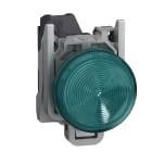 Schneider Electric - Harmony XB4 - voyant lumineux DEL Atx gaz - Ø22 - vert - 230V - vis étrier