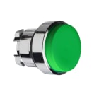 Schneider Electric - Harmony XB4 - tete bouton poussoir a impulsion - D22 - depassant - vert