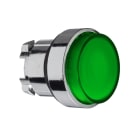 Schneider Electric - Harmony XB4 - tête bouton pousser-pousser lumineux - Ø22 - dépassant - vert