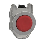 Schneider Electric - Harmony XB4 - bouton poussoir a impulsion - flush - depassant - rouge - 1O