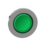 Schneider Electric - Harmony XB4 - tête bouton poussoir à impulsion - flush - pour étiq - vert