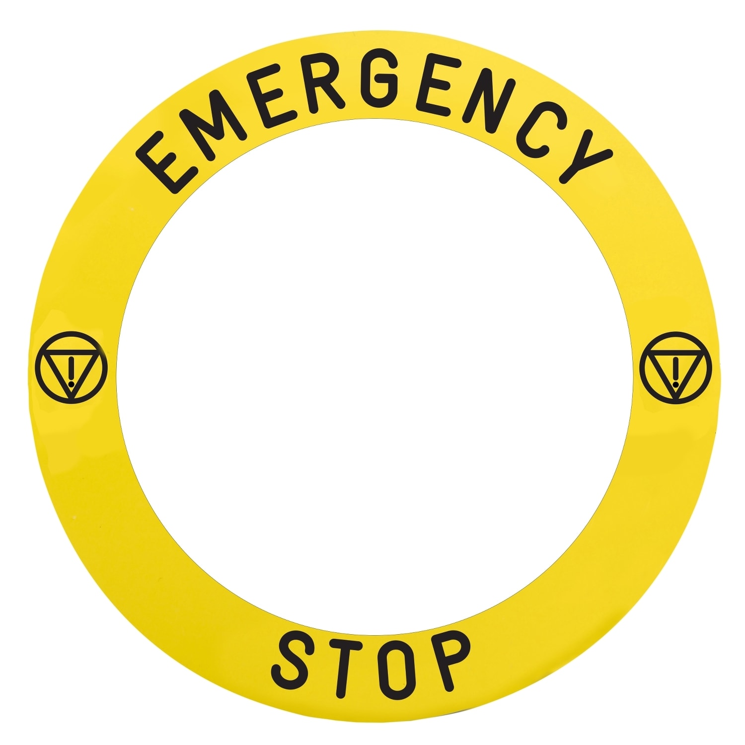 Schneider Electric - EMERGENCY STOP LEGEND D90MM