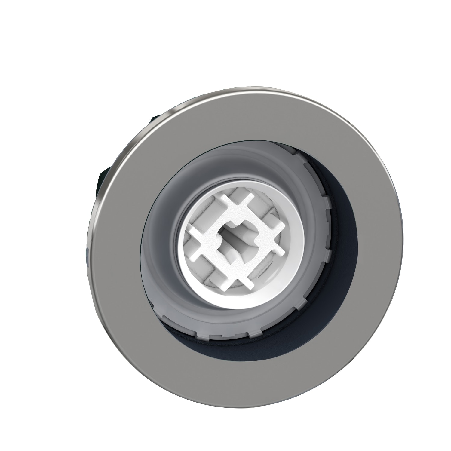 Schneider Electric - Harmony XB4 - tête bouton pousser-pousser - flush - sans capsule