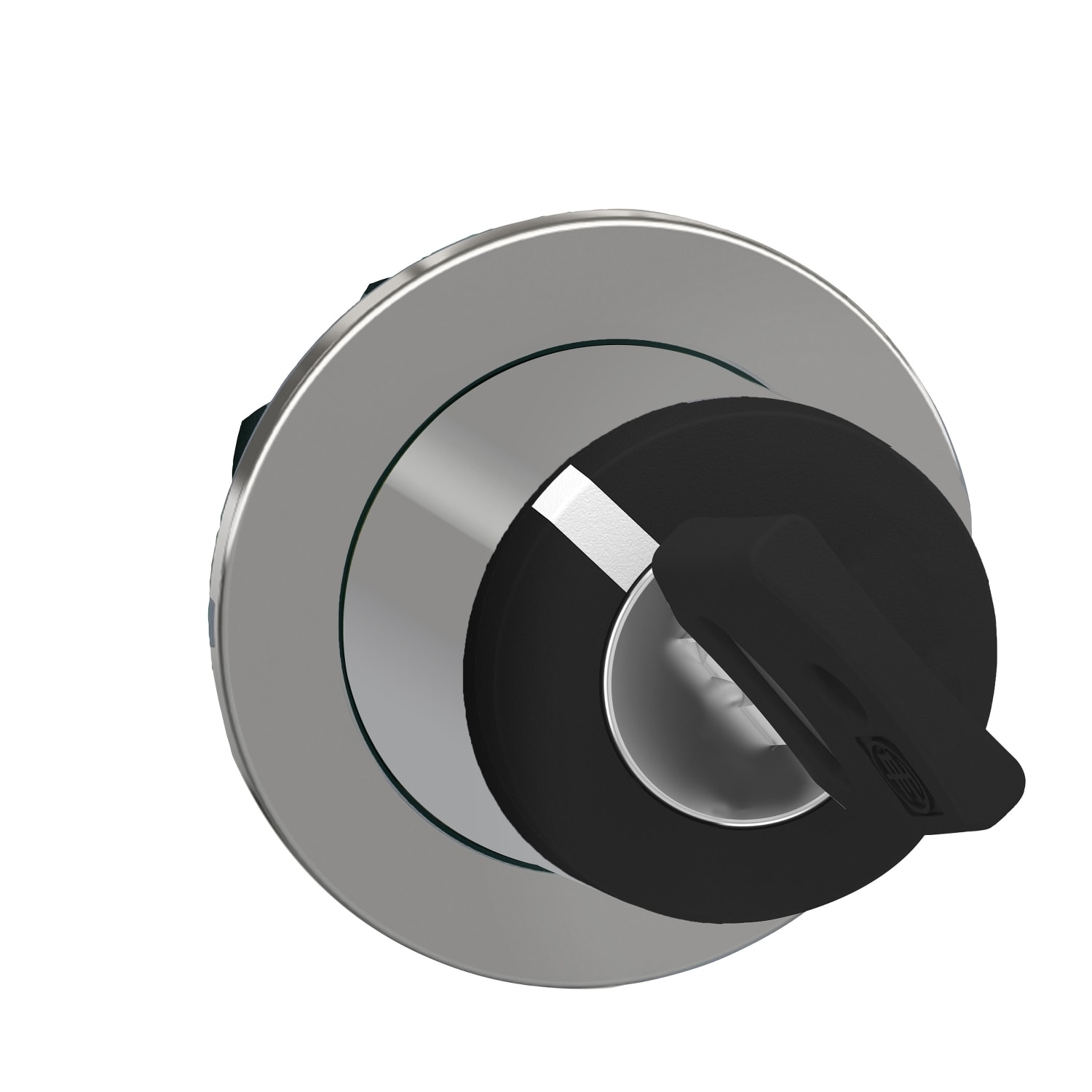 Schneider Electric - Harmony XB4 - tête bouton tournant à clé 455 - flush - 2 pos fix - retr GD