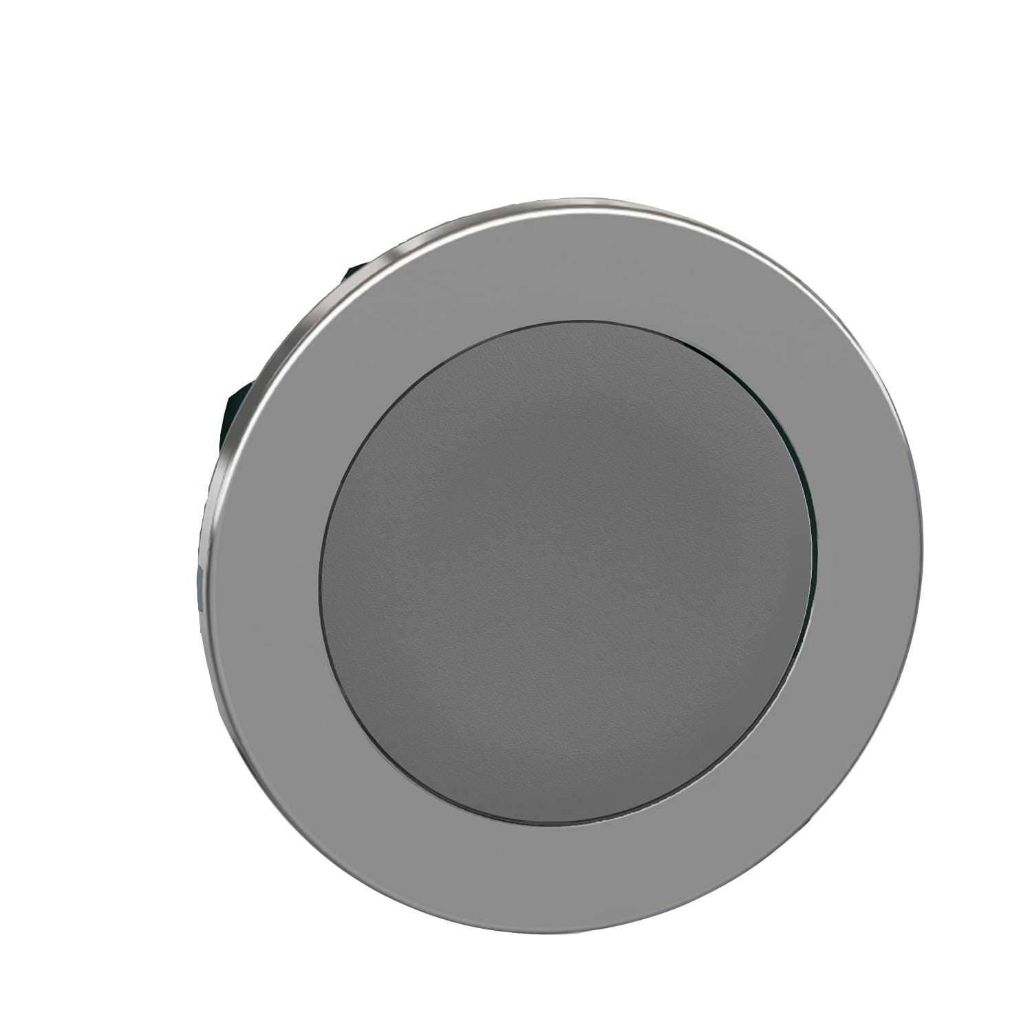Schneider Electric - Harmony XB4 - tête bouton poussoir à impulsion - flush - gris