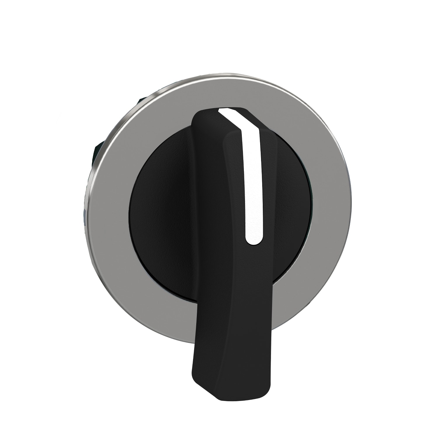 Schneider Electric - Harmony XB4 - tête bouton tournant à crosse - flush - 3 pos rap GC - noir