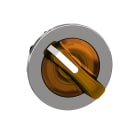 Schneider Electric - Harmony XB4 - tête bouton à manette lumineux - flush - 2 pos fix - orange