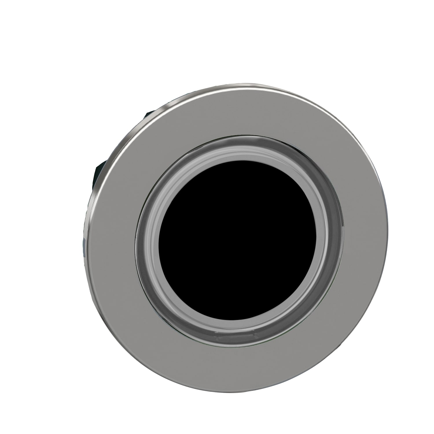 Schneider Electric - Harmony XB4 - tête bouton poussoir lum DEL - flush - anneau - blanc