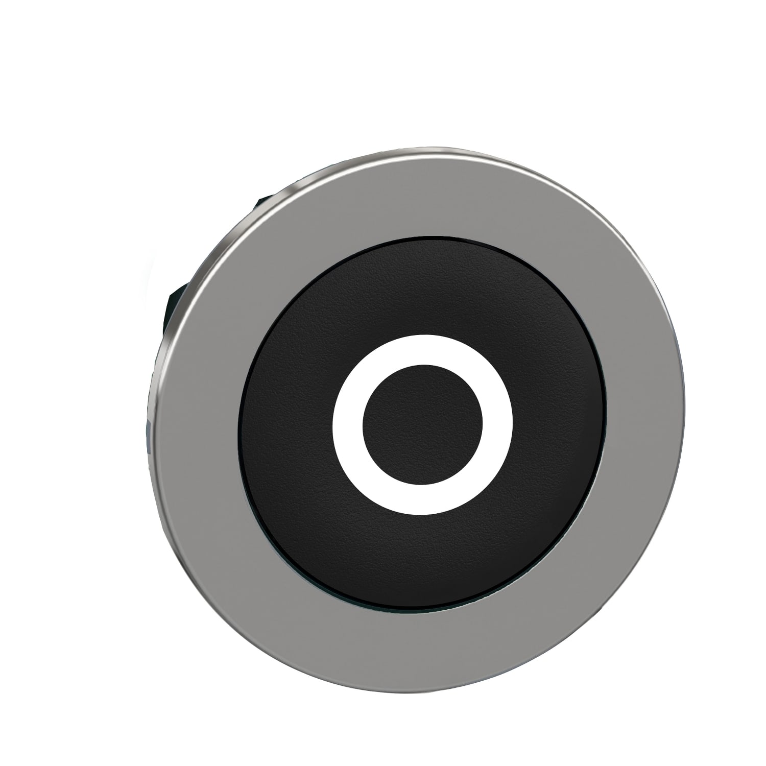 Schneider Electric - Harmony XB4 - tête bouton poussoir à impulsion - flush - marqué - noir