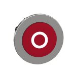 Schneider Electric - Harmony XB4 - tete bouton poussoir - flush - depassant - marque - rouge