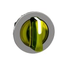 Schneider Electric - Harmony XB4 - tête bouton à manette lumineux - flush - 3 pos fix - jaune