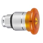 Schneider Electric - Harmony XB4 - tete bouton coup de poing lumineux DEL - D40 - orange
