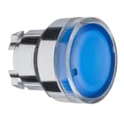 Schneider Electric - Harmony XB4 - tete bouton poussoir lumineux BA9s - D22 - bleu