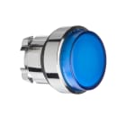 Schneider Electric - Harmony XB4 - tête bouton poussoir lumineux BA9s - Ø22 - dépassant - bleu