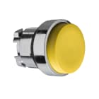 Schneider Electric - Harmony XB4 - tête bouton poussoir à impulsion - Ø22 - dépassant - jaune