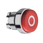 Schneider Electric - Harmony XB4 - tête bouton poussoir - Ø22 - dépassant - marqué - rouge