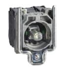 Schneider Electric - Harmony corps de bouton lumineux - D22 - LED Universelle integree 1O+1F