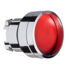 Schneider Electric - Harmony XB4 - tête bouton poussoir - encastré - collerette haute - Ø22 - rouge