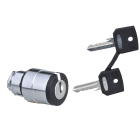 Schneider Electric - Harmony XB4 - tête bouton tournant à clé 455 - Ø22 - 3 pos rap DC - retr G