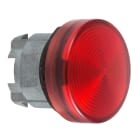 Schneider Electric - Harmony XB4 - tête voyant lumineux DEL - Ø22 - lisse - pour étiquette - rouge