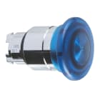 Schneider Electric - Harmony XB4 - tete bouton coup de poing lumineux DEL - D40 - bleu
