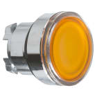 Schneider Electric - Harmony XB4 - tete bouton poussoir lumineux DEL - D22 - orange