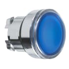 Schneider Electric - Harmony XB4 - tete bouton poussoir lumineux DEL - D22 - bleu