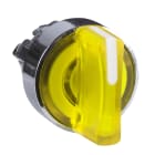 Schneider Electric - Harmony XB4 - tete bouton a manette lumineux - D22 - 3 pos rap C - jaune