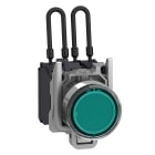 Schneider Electric - Harmony XB4 - voyant lumineux DEL - Ø22 - test lampe - vert - 24V - vis étrier