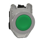 Schneider Electric - Harmony XB4 - bouton poussoir à impulsion - flush - vert - 1F - vis étrier