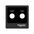 Schneider Electric - Harmony - plastron 100x100 - personnalisé via configurateur