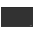 Schneider Electric - Harmony - plastron - panneau vierge - 500x300 - non marqué - plastique - noir