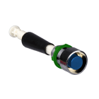 Schneider Electric - Harmony XB4 - bouton poussoir réarmement - Ø22 - course 30/130mm - bleu