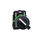 Schneider Electric - Harmony XB5 - bouton tournant manette - Ø22 - 2 pos fix - noir - 1F - vis étrier