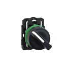 Schneider Electric - Harmony XB5 - bouton tournant manette - Ø22 - 2 pos fix - noir - 1F - vis étrier